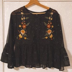Angie Embroidered Blouse